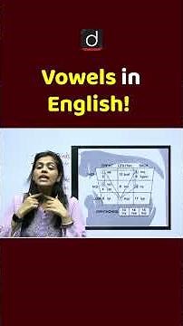 Vowels in English | Sounds & Types #DrishtiTeachingExams #Shorts