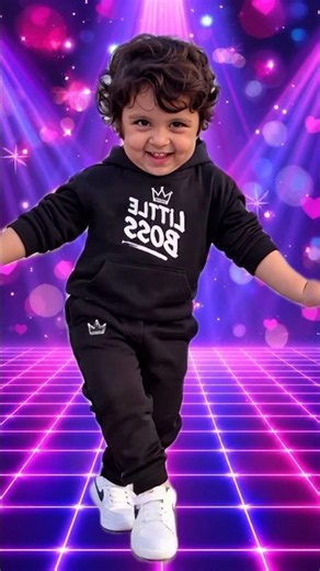 Cute Little Dancer Grooving to the Beat! 😍💃🎶 | Adorable Dance #Shorts