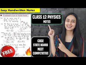 class 12 physics notes | Free PDF