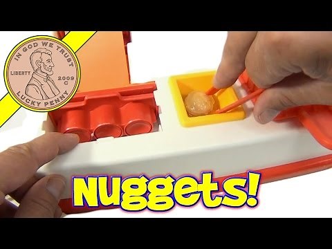 McDonald's Happy Meal Magic 1993 McNugget Snack Maker Set - Making McNuggets!