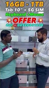 Unboxing tab come laptop touch screen with pen 16GB 1TB | Happy customer