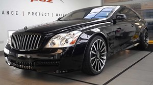 Watch The Ultra-Rare Maybach 57S Coupe By Xenatec Get A Color Change
