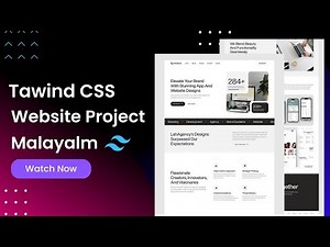 Tailwind CSS Malayalam Tutorial | Build Responsive Websites from Scratch (2025)