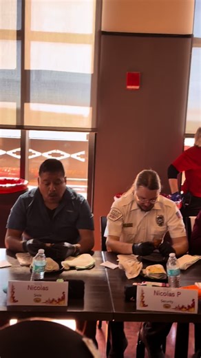 Sandia Resort & Casino kicks-off Fiery Foods Weekend with their 4th Annual Employee Hot Wing Challenge! @Puckerbutt Pepper Company @fieryfoodsshow #fyp #albuquerquenewmexico #newmexico #sandiaresortandcasino
