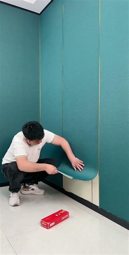 #Old House Renovation and Remodeling #Thickened Linen Self-Adhesive Wallpaper #wallart #shortvideo