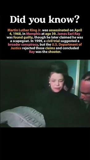 The Assassination of Martin Luther King Jr.