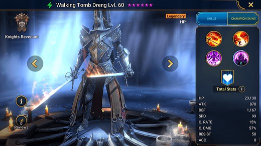 Walking Tomb Dreng - HellHades - Raid Shadow Legends