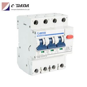 a, AC, S Type Low Voltage Circuit Breakers Residual Current Breaker 4p RCBO Protection OEM