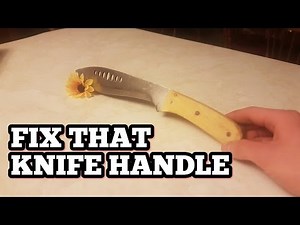 How To Re-handle a Knife