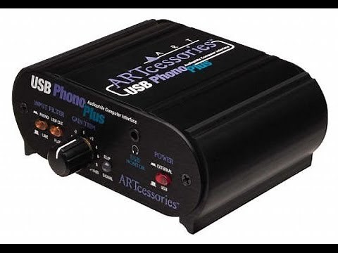 How Connect ARTcessories, USB Phono Digital Interface