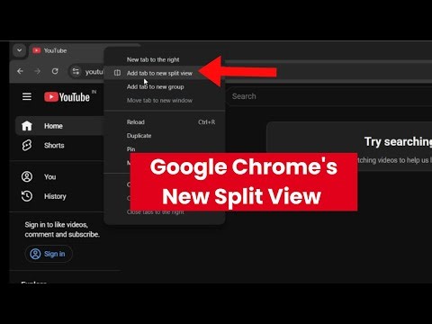 How to Turn On Split View in Chrome Browser