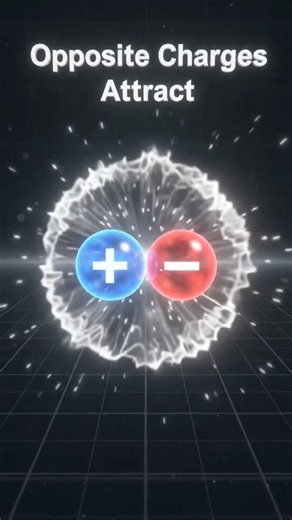 Coulomb’s Law ⚡ | Attraction & Repulsion of Charges | Physics