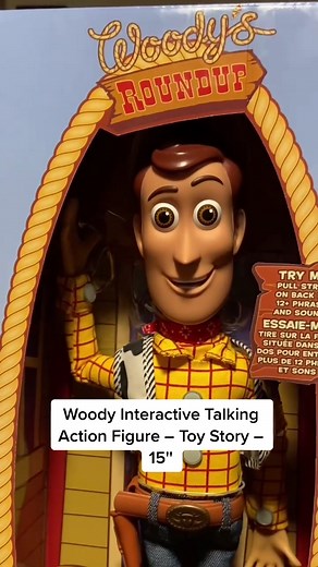 Howdy! We’re #unboxing the #toystory 15” Woody InteractiveTalking Action Fig #disney #pixar #unbox #toys #actionfigures #collectibles #geek #nerd #fyp