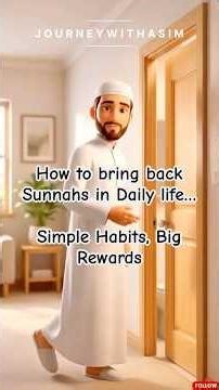 How to Revive Forgotten Sunnahs 🤲 Earn Massive Rewards Daily | Follow the Way of Prophet Muhammad ﷺ