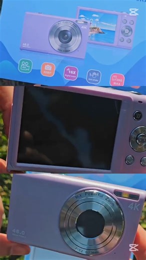 Saher | Hey guys! 📸 I just got my hands on the 4K Ultra HD & 48MP Digital Camera and I'm OBSESSED! 😍 Not only does it come with TWO batteries, a... | Instagram