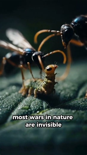 👉 Plants Don’t Fight Insects — They Call Predators