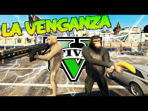 GTA V MOD PC THE EPIC REVENGE OF THE MONKEYS !!! (PART 1) GTA 5 MOD Handheld