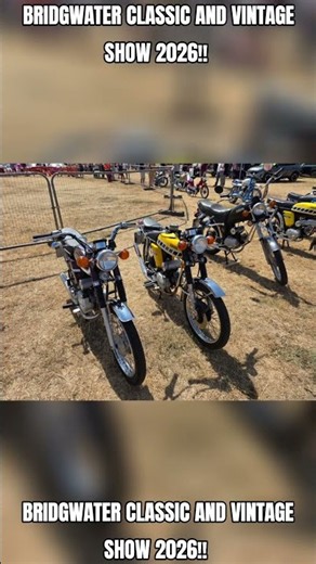 BRIDGWATER CLASSIC AND VINTAGE SHOW 2026