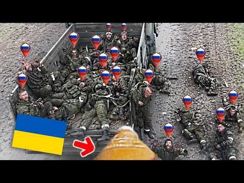 Ukrainian FPV Drone Destroyed a Truck Full of Russian Troops! Then This Happened...