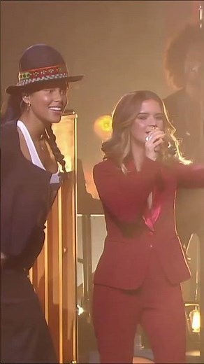 Maren Morris and Alicia Keys kill it with 80's Mercedes