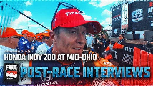 POST-RACE INTERVIEWS: Scott Dixon, Alex Palou & more after Honda Indy 200 | INDYCAR on FOX