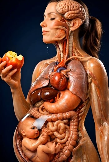 Peach During Pregnancy | Mother & Baby Benefits #anatomy #motivation #usnurse #humanbody #health