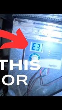 Fix E3 Error on Aprilaire 500 Humidifier Quickly #HomeDIY #HumidifierHelp