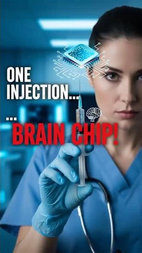 Injectable Brain Chip! No Surgery?! 💉 #shorts