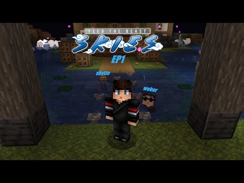Minecreaft ftb skies 2 Ep1
