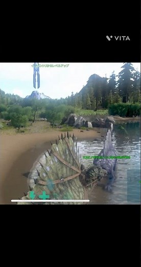 ARK モバイル版コマンドご紹介！。神コンソールのみで召喚可能なX-スピノサウルスのコマンドご紹介！。コマンドは概要欄です。