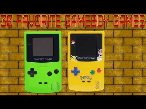 My 30 Favourite Gameboy & Gameboy Color Game Recommendations