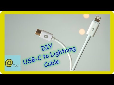Making a DIY USB-C to Lightning Cable