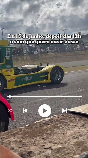 Em 15 de junho, depois do meio-dia, o som que emociona é esse aqui 🎧🔥 Comente o que você acha! 🏁