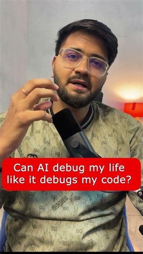 Can AI debug my life like it debugs my code? 🥲
