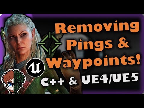 Remove Pings & Waypoints! | How To Make YOUR OWN Action RPG | UE4/UE5 & C++ Tutorial, Part 53