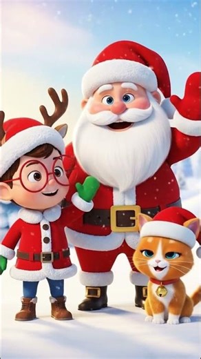 “Cat Santa & Timmy’s Wild Christmas Party 🎅😺✨ | Cutest Festive Chaos!” #catunes#christmastree