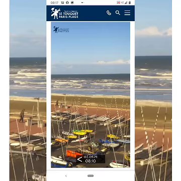 [Webcams] Pendant quelques jours, nos webcams seront inaccessibles mais rassurez-vous une belle surprise vous attend ! Mais qu'est-ce que cela pourrait-il bien être ? 🤔 En attendant, voici quelques images du lever du jour ☀️😍 | Le Touquet-Paris-Plage