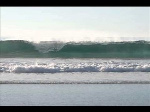Ocean Waves crashing on the beach sound effect 120 seconds