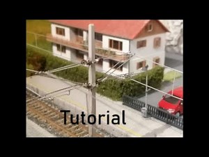 H0 Modellbahn - Tutorial #1: ÖBB Oberleitungsmasten