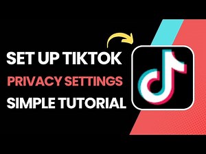 How To Set Up TikTok Privacy Settings !