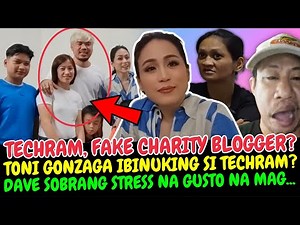 OMG! TOTOO BA NA STRESS NA SI DAVE? TECHRAM FAKE CHARITY BLOGGER?