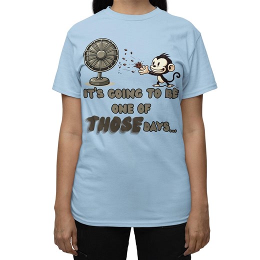 Funny Monkey T-shirt: Sarcastic Humor Animal Meme Unisex Heavy Cotton Tee Shirt - Etsy