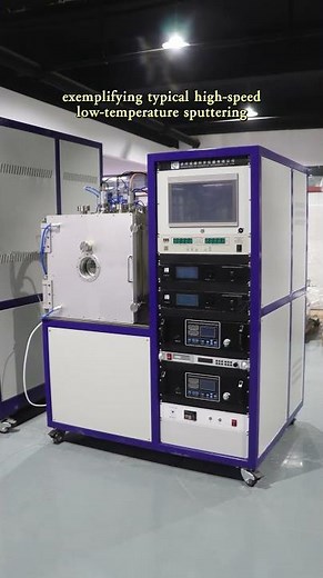 High-efficiency preparation of composite films, four-target magnetron sputtering coating instrument