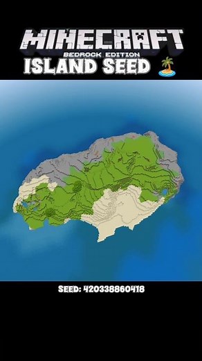Minecraft Island Seed with Crazy Spawn