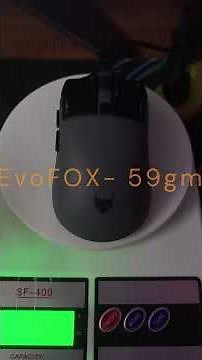 Evofox ghost air ultra. mouse review #review #unboxing #shorts