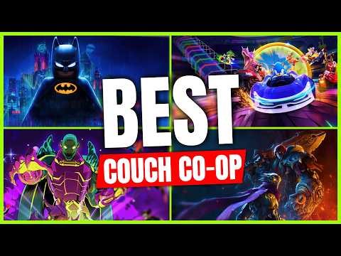 15 BEST Couch Co-Op Games to Play With Friends!