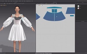 Marvelous Designer 11 制作服装！