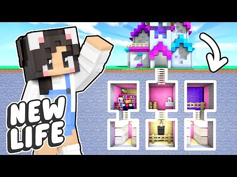 💜MY SECRET MINECRAFT BASE! New Life SMP #3