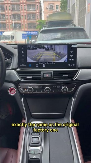 How to Adjust Backup Camera on Honda Accord Android Screen