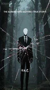 THE SLENDER MAN SIGHTING (TRUE STORY)